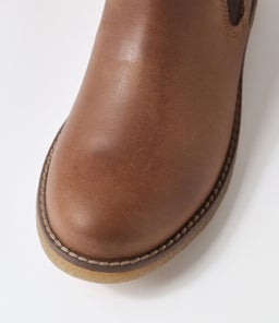 202916 CHELSEA II JNR CK TAN WAXY LEATHER