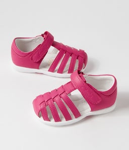 202195 SHELLY TOT CK RASPBERRY LEATHER