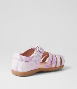 202195 SHELLY TOT CK PETAL LEATHER
