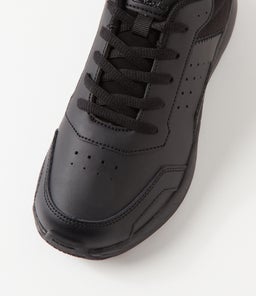 HENDRIX JNR LACE MC CK BLACK LEATHER