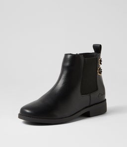 203438 TASH JNR CK BLACK SMOOTH