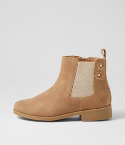 203438 TASH JNR CK TAN SMOOTH