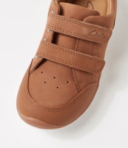 203424 MELVIN TOT CK DK TAN LEATHER