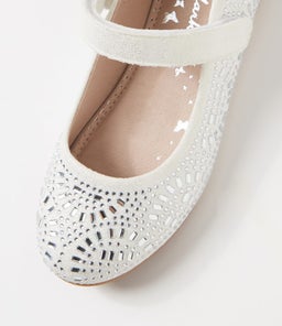 AURORA II JNR CK WHITE SHIMMER SMOOTH