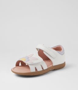 SASKIA TOT CK WHITE MULTI LEATHER