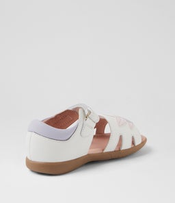SASKIA TOT CK WHITE MULTI LEATHER