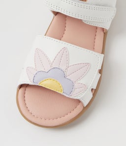 SASKIA TOT CK WHITE MULTI LEATHER