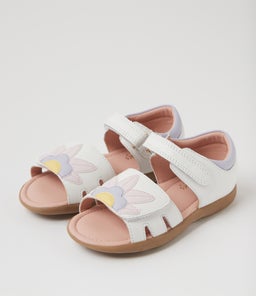SASKIA TOT CK WHITE MULTI LEATHER