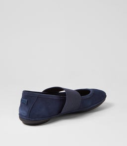 21595 RIGHT NINA CM NAVY BLUE NUBUCK