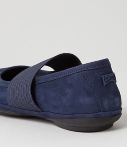 21595 RIGHT NINA CM NAVY BLUE NUBUCK