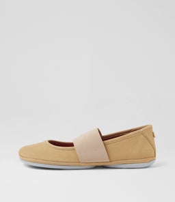 21595 RIGHT NINA CM MEDIUM BEIGE SUEDE