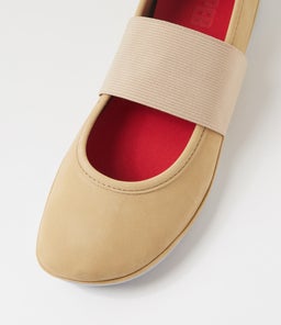 21595 RIGHT NINA CM MEDIUM BEIGE SUEDE