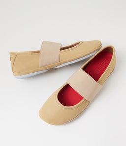 21595 RIGHT NINA CM MEDIUM BEIGE SUEDE
