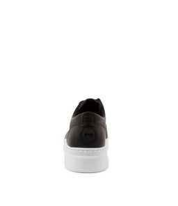 K200508 RUNNER UP CM BLACK WHITE SOLE LEATHER