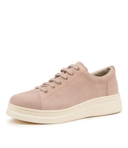 K200508 RUNNER UP CM LIGHT PASTEL PINK BEIGE SOLE LEATHER