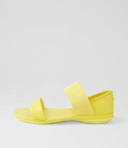 21735 RIGHT NINA CM YELLOW LEATHER