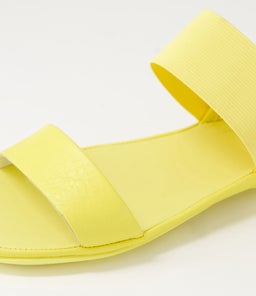 21735 RIGHT NINA CM YELLOW LEATHER