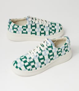 K201314 RUNNER UP CM WHITE GREEN CANVAS