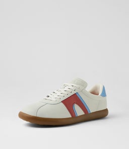 K201608 TWINS CM WHITE NATURAL LEATHER