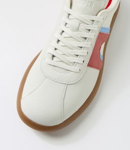 K201608 TWINS CM WHITE NATURAL LEATHER
