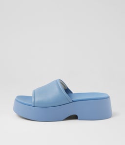 K201664 TASHA CM MEDIUM BLUE LEATHER