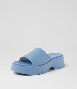 K201664 TASHA CM MEDIUM BLUE LEATHER