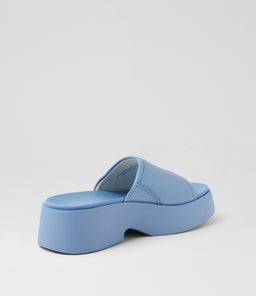 K201664 TASHA CM MEDIUM BLUE LEATHER