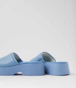K201664 TASHA CM MEDIUM BLUE LEATHER