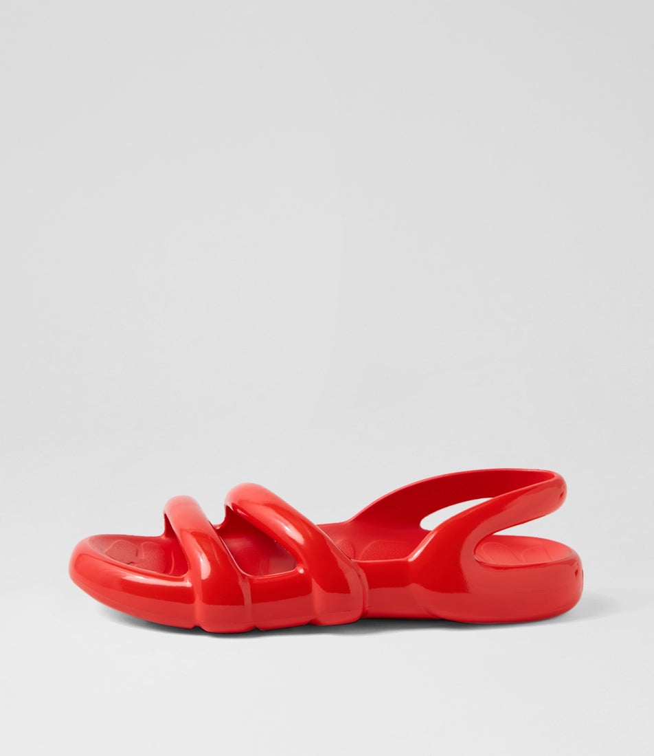 Kobarah Bright Red Eva Sandals Kobarah Bright Red Eva Sandals