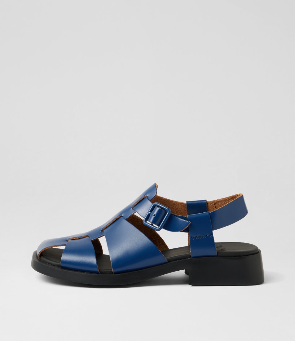 Dana Navy Leather Sandals Dana Navy Leather Sandals