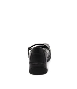 GHETTO 2 BLACK LEATHER