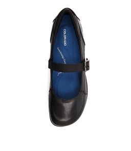 GHETTO 2 BLACK LEATHER