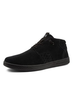 PAUSE MID CP BLACK SUEDE