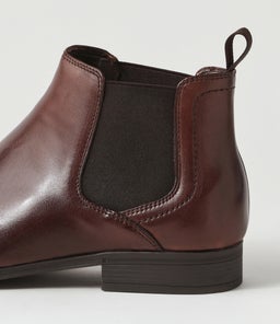 ALPHA CV DARK BROWN LEATHER
