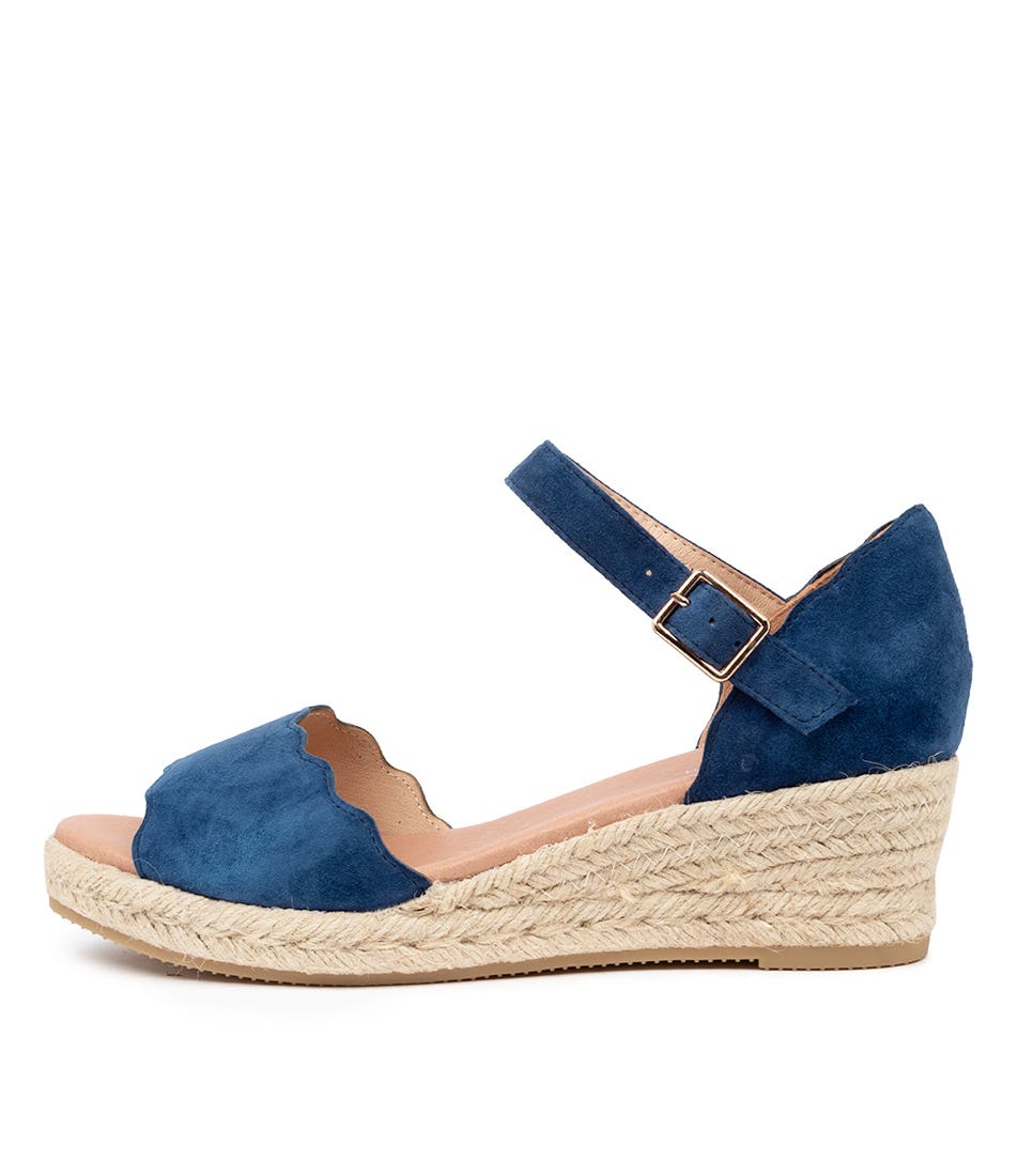 Buy Diana Ferrari Raelene Df Blue Heeled Sandals online with free shipping