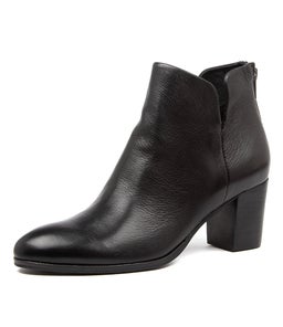DEITHA DF BLACK LEATHER