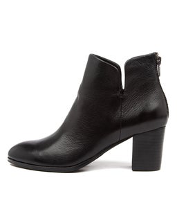 DEITHA DF BLACK LEATHER