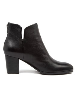 DEITHA DF BLACK LEATHER