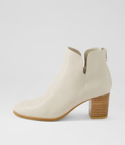 DEITHA DF ALMOND NATURAL HEEL LEATHER