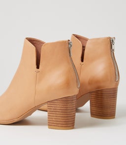 DEITHA DF CAMEL NATURAL HEEL LEATHER