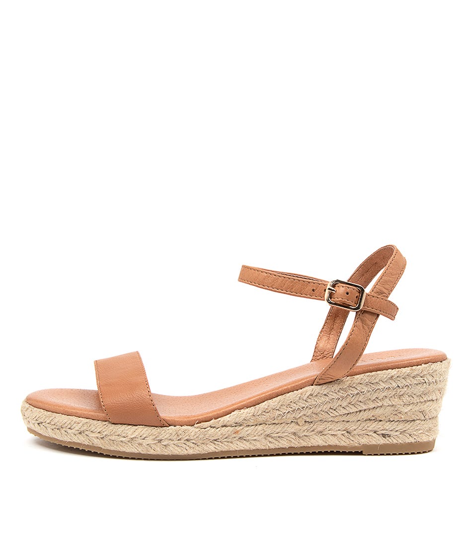 Buy Diana Ferrari Rami Df Dk Tan Heeled Sandals online with free shipping