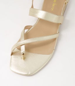 ANORD DF PALE GOLD LEATHER
