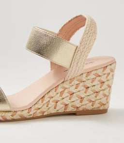JEPPATTIE DF PALE GOLD MULTI ROPE ELASTIC