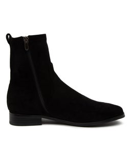 FINKIS DF BLACK STRETCH MICROSUEDE