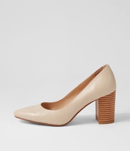 SABENA DF CREAM NATURAL HEEL LEATHER