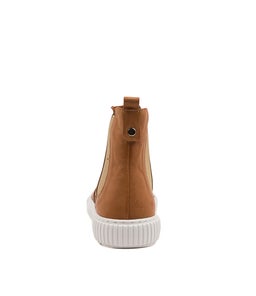 BARDA DF TAN WHITE SOLE LEATHER
