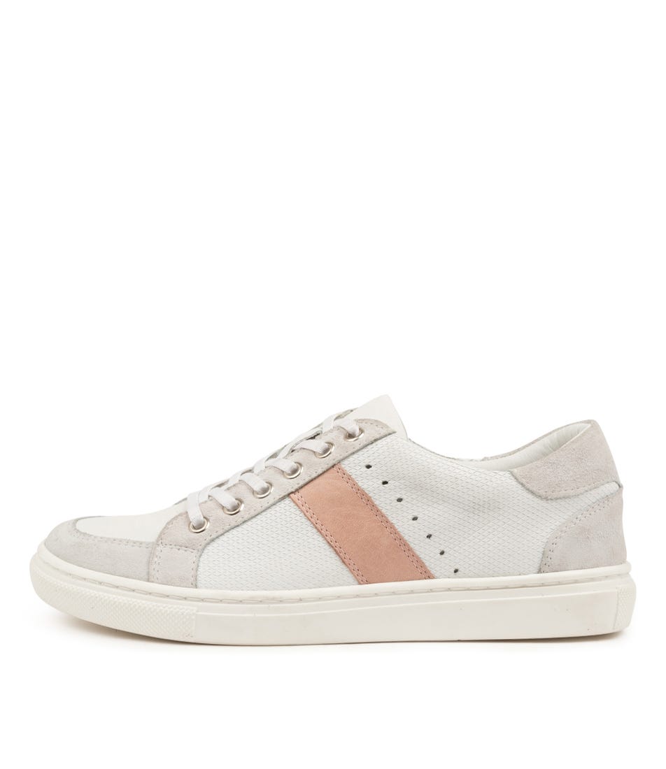 Buy Diana Ferrari Kighla Df White Blush Sneakers online with free shipping