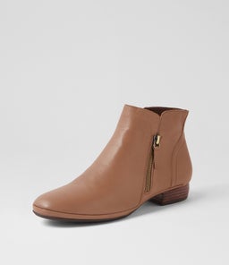 RONELE DF LT CHOC DK BROWN HEEL LEATHER