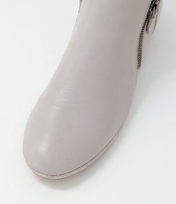 RONELE DF DK STONE LEATHER SUEDE