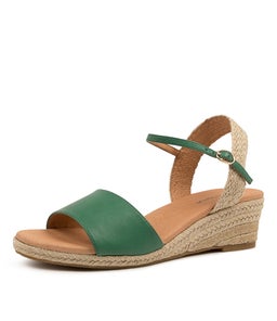 HARISSA DF EMERALD LEATHER